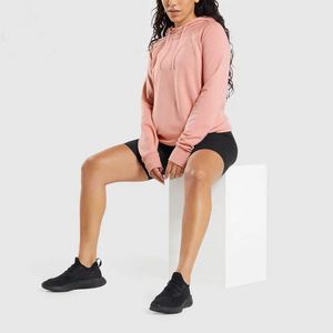 Sudadera con Capucha de Manga Larga para Mujer, Ropa Informal con Cordón Ajustable, Personalizable con Logotipos Estampados o Bordados - Product Image 2
