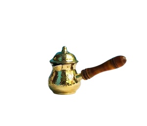 Itop — chauffe-café en laiton, ensemble de deux pièces pour la cuisine, couleur or et argent, design tendance, outils de thé - Product Image 1