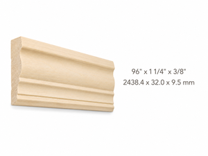 Moldura de Madera Sólida, Moldura de Madera Duradera, Moldura de Corona, Zócalo para Proyectos Residenciales, Comerciales, Hoteleros y de Diseño de Interiores - Product Image 2