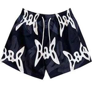 Modern Movements Men's Plus Size Board Shorts Letter Print Quick Dry Eco-Friendly Spandex/Polyester <b>Drawstring</b> Casual Short - Product Image 1