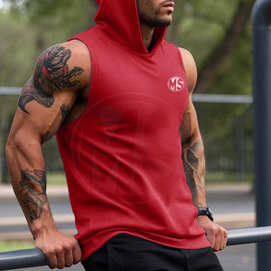 Comfortable Men Gym Hoodies Solid Color Cotton Blended Gym Hoodies Bulk Quantity Gym Hoodies - Product Image 5