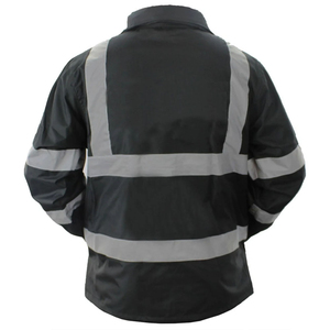 <b>Mens</b> High Visibility Waterproof Safety <b>Jacket</b> <b>Reflective</b> Industrial Workwear for Construction Workers - Product Image 6