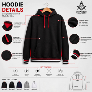 Vente en gros de vêtements maçonniques : Sweat à capuche en molleton de coton pour femmes, brodé pour sororité grecque, et sweat à capuche en polyester et coton pour femmes grecques - Product Image 5