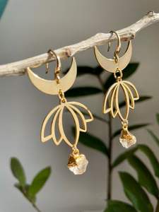 Boucles d'oreilles fines en laiton plaqué or, forme ronde indienne, style serpent, pour soirée, directement de l'usine. - Product Image 5