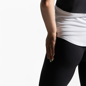 Camiseta sin Mangas Casual para Mujer, Tejida en Spandex/Algodón 220g, de Secado Rápido, Transpirable y Ecológica - Product Image 3