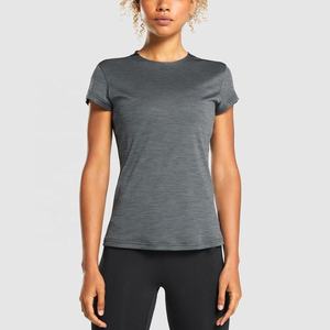 Camisetas de Algodón para Gimnasio, Deportivas, Cómodas, Estilo Casual, Personalizables, Cortas, Ecológicas y de Secado Rápido para Mujer - Product Image 1
