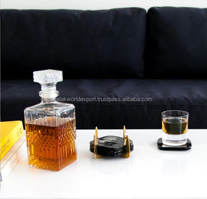Posavasos de cuerno de búfalo de vaca con estilo Natural de alta calidad, taza de té y cerveza para el hogar, mesa de almohadilla empotrada, alfombrilla de FWE - Product Image 3