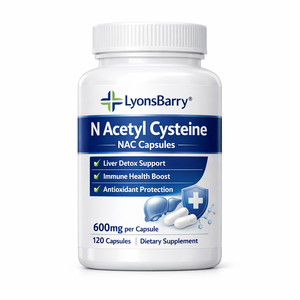 Cápsulas de N-Acetilcisteína (NAC) 500mg, Desintoxicación Hepática, Refuerzo Inmunitario y Antioxidante, Suplemento Dietético, Proveedor de Marca Privada OEM - Product Image 2