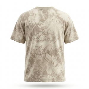เสื้อยืดผู้ชายไซส์ใหญ่ ลายมัดย้อม แขนสั้น คอกลม ผ้าถัก ระบายอากาศได้ดี สวมใส่สบายๆ ในฤดูร้อน - Product Image 2