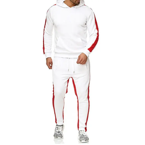 Custom Winter Plus Size <b>Tracksuit</b> Jogger Flare Joggers for Men Pants <b>Velour</b> Oversized Plain Sweat Suits - Product Image 2