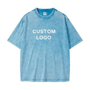 Camiseta de Algodón Grueso de Alta Calidad con Logotipo Personalizado al por Mayor, 240 g/m², Impresión por Serigrafía, Corte Ajustado, Tejido Transpirable de Secado Rápido - Product Image 4