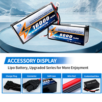 Batterie de drone CALH UAV, batterie de drone 6S 10C 8000mAh, batteries à l'état solide pour drone FPV, quadricoptère, avion, hélicoptère