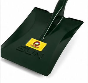 Bêche agricole robuste SUN avec manche en fer pour le creusement, l'agriculture, le jardinage, la construction et l'aménagement paysager - Product Image 2