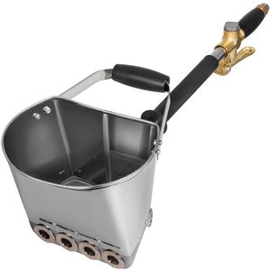 Pulverizador de estuco de 4 boquillas y 3 HP, herramienta manual para pintura de paredes y hormigón, pulverizador de yeso para máquinas de pulverización de mortero - Product Image 3