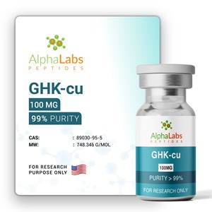 GHK-Cu (Copper Tripeptide-1) es un péptido natural que contiene cobre y se compone de los aminoácidos glicina e histidina. - Product Image 5