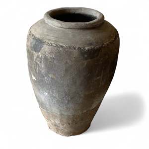 Maceta Grande de Terracota Hecha a Mano Estilo Rústico Antiguo de la India, Macetero de Barro para Combinar y Mezclar, 1 Contenedor para Decoración de Jardín u Hotel - Product Image 2