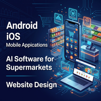 Aplicaciones Móviles Android iOS, Software de IA para Supermercados, Diseño de Sitios Web, Software de IA ERP CRM, Plugin para WordPress Shopify