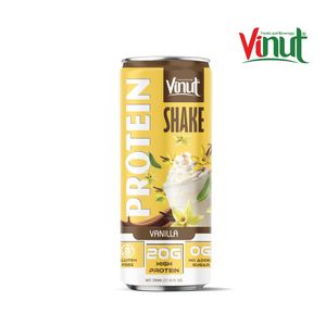 Café Helado con Chocolate VINUT de 330 ml (20 g de Proteína, Sin Gluten, Sin Azúcar) OEM/ODM, Marca Privada, Muestra Gratuita - Product Image 1