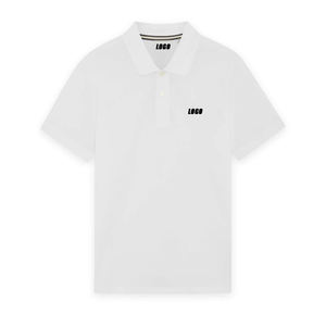 Polo tendance à revers plissés pour homme, respirant, décontracté, classique, en coton extensible de qualité supérieure, option personnalisable - Product Image 6