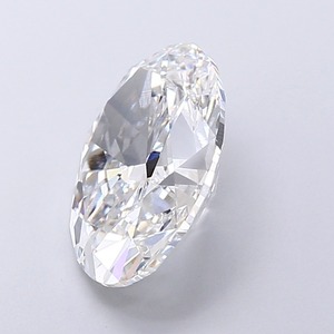 Diamant de laboratoire ovale saisissant de 5,02 carats E VS1, polissage excellent, éco-responsable, pierre précieuse synthétique CVD de pointe pour la joaillerie fine - Product Image 2