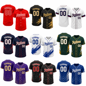 Custom Heritage Baseball Jersey Vintage Inspired Team Uniform Personalized <b>Button</b> Up OEM ODM Manufacturer - Product Image 2