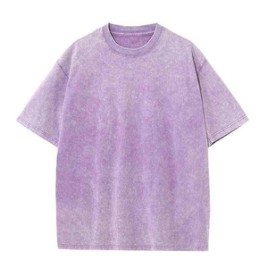 Fabricant de vêtements sur mesure grande taille, décontractés, vintage, légers, de haute qualité, 100% coton, délavés à l'acide, résistants au soleil, vente en gros, prix compétitif - Product Image 5