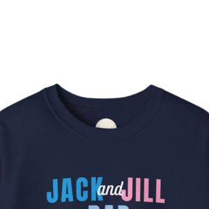 เสื้อสเวตเชิ้ตคอกลมสีน้ำเงินพิมพ์ลาย Dad Graphic ผ้าฟลีซนุ่ม แขนยาว สวมใส่สบาย เหมาะสำหรับฤดูหนาว แฟชั่นลำลอง - Product Image 2