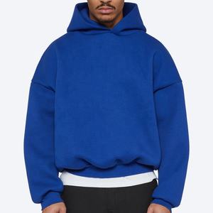 Hoodie personnalisé avec logo, 400 g/m², en molleton français, coupe ample, design de créateur, surdimensionné, uni, streetwear, pour hommes - Product Image 1