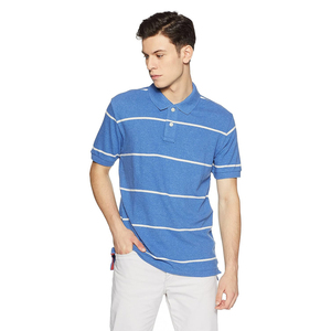 Polo brodé décontracté pour homme, grande taille, 100 % coton, combinaison de couleurs, manches courtes, style sport, vente en gros, collection America - Product Image 2