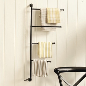 bathroom <b>shelf</b> organiser stylish wall mounted rack towel storage solution premium bathroom decor organiser - Product Image 2