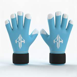 Gants de gardien de but unisexes respirants, protection des doigts et du pouce, haute qualité, couleur personnalisée, emballage personnalisé, matériau - Product Image 6