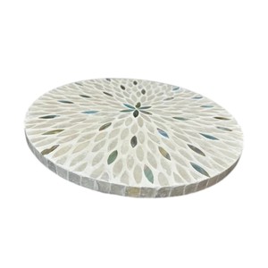 ถาดหมุนฝังเปลือกหอยกาบปะการัง - Product Image 2