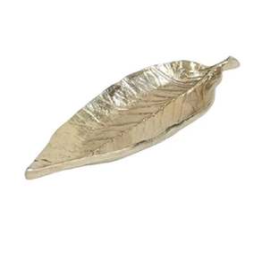 Metal Platter With Polished Nickel Food Serving Platter For <b>Kitchen</b> Dining <b>Table</b> Metal Platter Polished Nickel Food Serving - Product Image 3