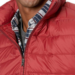 Veste d'hiver matelassée pour homme, prix bas, qualité supérieure, logo personnalisé imprimé, grandes tailles, veste matelassée personnalisée pour homme - Product Image 4