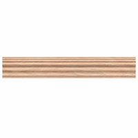 Moulures décoratives personnalisées en MDF avec placage en noyer noir pour les moulures murales intérieures, les plinthes, les plafonds et les encadrements de panneaux en bois