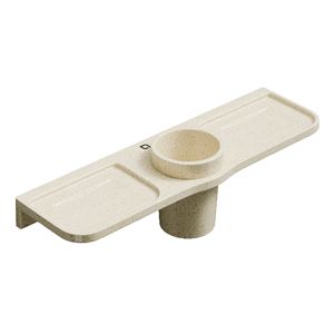 Porte-savon carré élégant avec plateau en verre, fixation murale, accessoires de salle de bain, installation facile, pour salles de bain modernes - Product Image 1