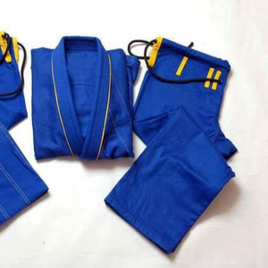 ชุดคิโมโน BJJ คุณภาพสูง ทนทาน สวมใส่สบาย เหมาะสำหรับการฝึกศิลปะการต่อสู้และการฝึกกราปลิง ผลิตจากผ้าฝ้ายทอแข็งแรง ระบายอากาศได้ดี แห้งเร็ว - Product Image 2