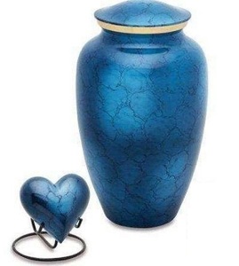 Urna Funeraria de Aluminio con Acabado Mate, Estilo Art Deco, Hecha a Mano, Diseño Tradicional, Capacidad Personalizable, Impresión Personalizada, de AG Metal Exports - Product Image 2