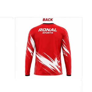 T-shirt long en coton/polyester, impression personnalisée, design unique, maillot de vélo de montagne d'hiver unisexe pour adultes, séchage rapide, respirant - Product Image 2