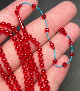 Rosario Musulmán de Lujo Tasbih con 99 Cuentas, para Oración Islámica, Dhikr, Regalo de Ramadán y Eid, Calidad Premium, Fabricante, Suministro al por Mayor - Product Image 5