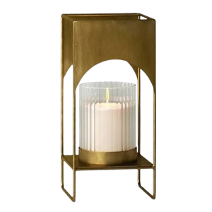 Support à bougie votive en métal fait main, grand photophore décoratif pour la maison, idéal pour les mariages et les fêtes - Product Image 1