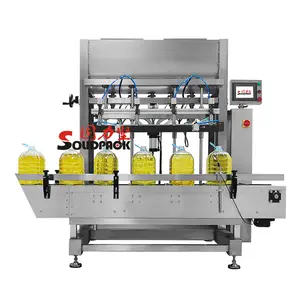 Solidpack 10-999g sticky food weight filling machine 4 heads 1000ml filling machine filling line