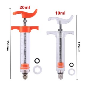 10ml 20ml Bird Feeding <b>Syringe</b> Curved <b>Needle</b> Veterinary Hand Feeding Tool for Parrot Pigeon Quail Avian Animal Care Supplies - Product Image 4