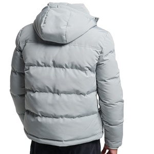 Wholesale Custom Men Down <b>Puffer</b> <b>Jacket</b> with Hood Packable Lightweight Puffy Hooded Winter Coat <b>Light</b> Thin <b>Jacket</b> - Product Image 5