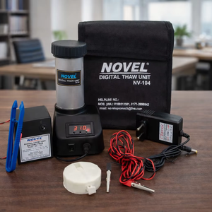 MEDICAL VETERINARY COLLECTION SPERM THERMOSTATIC THAWING SEMEN CUP FOR CATTLE SHEEP, DOG, CAT ETC. (NOVEL INDUSTRIES) - Product Image 1