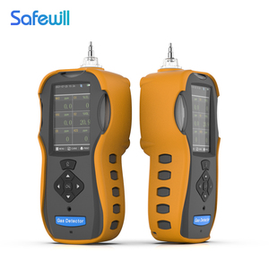 Détecteur de gaz industriel portable Safewill 60A 6-en-1, économique pour H2S O3 NO2 NH3 PH3 CH4 CO2 SO2 VOC <span class=keywords><strong>O2</strong></span> <span class=keywords><strong>HF</strong></span> EX H2 - Product Image 1