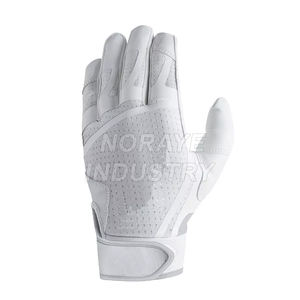 Guantes de béisbol de diseño superior para adultos, guantes de bateo profesionales personalizados, guantes de bateo de cuero, guantes de béisbol transpirables - Product Image 4