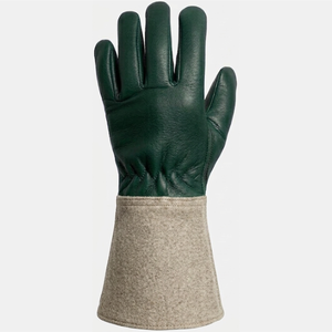 Wholesale Economic <b>Fireproof</b> and Heat-resistant Leather <b>Material</b> Welding Gloves Export In USA - Product Image 2