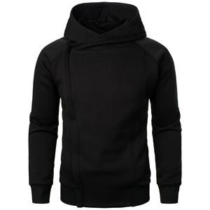 2026 New <b>Men's</b> Vintage Regular Sleeve Sport Hoodie Casual Solid Color Breathable Pocket 100% Cotton Fleece Digital Winter Zipper - Product Image 5