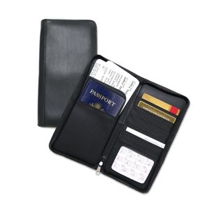 Custom made en cuir Rfid Blocage passeport cas avec la carte slots - Product Image 2